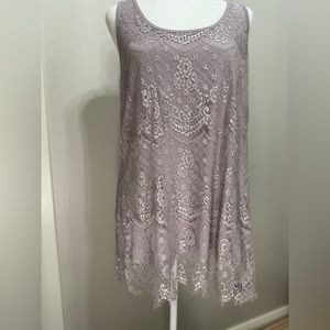 Beautiful lavender lace